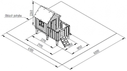 Dětský domek Pavlína 60 Dětský domek Pavlína 60