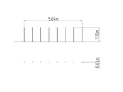 Slalomové tyče AG-805K